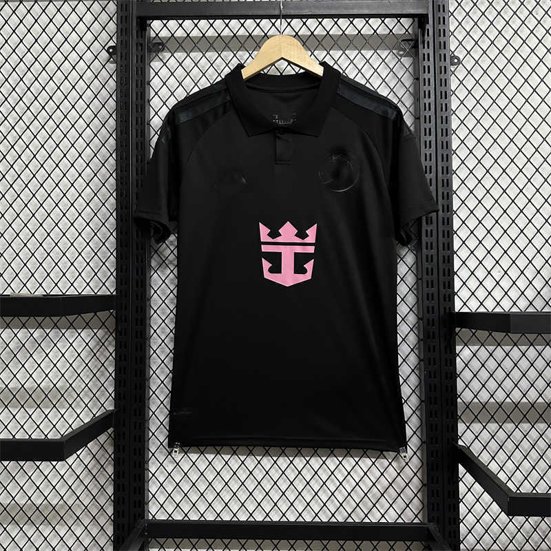 AAA 2026 Inter Miamink Black Soccer Jersey (image for) AAA 2026 Inter Miamink Black Soccer Jersey