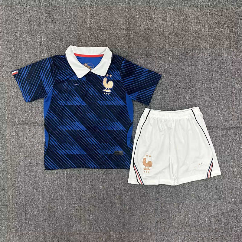 2026 France Home Youth Soccer Jersey (image for) 2026 France Home Youth Soccer Jersey
