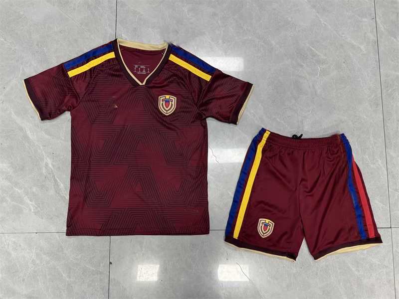 2026 Venezuela Home Youth Soccer Jersey (image for) 2026 Venezuela Home Youth Soccer Jersey