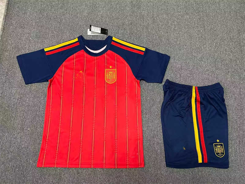 2026 Spain Home Soccer Jersey (image for) 2026 Spain Home Soccer Jersey